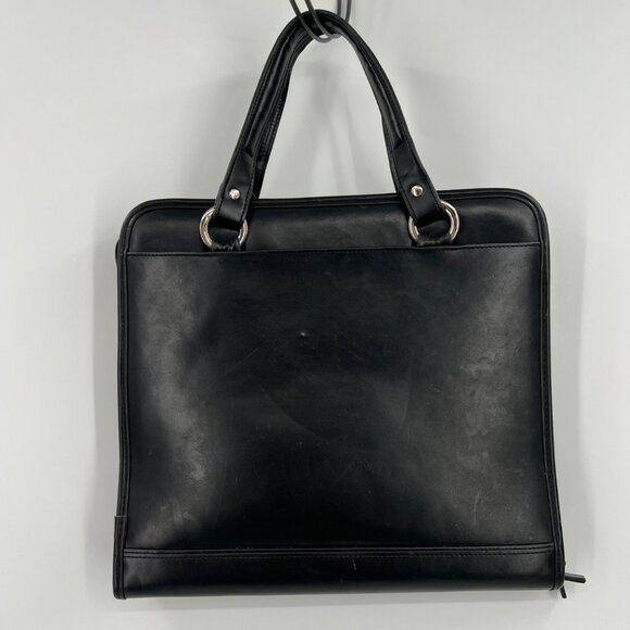 Franklin Covey Briefcase Style 3 Ring Binder with Calculator and Turnlock Pocket - Picture 2 of 6